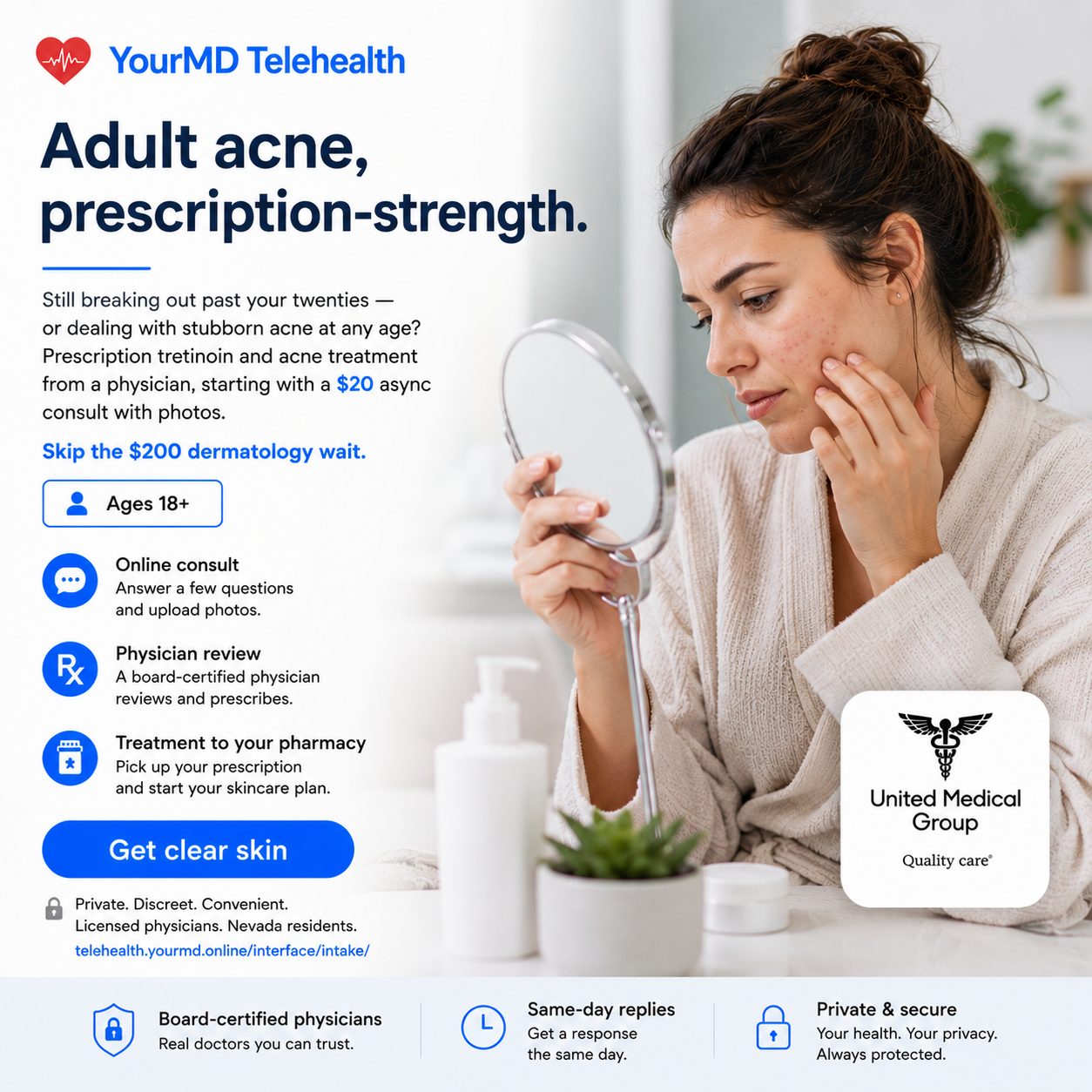 Adult Acne Doesn't End at 18: How Prescription Treatment Can Help at Any Age