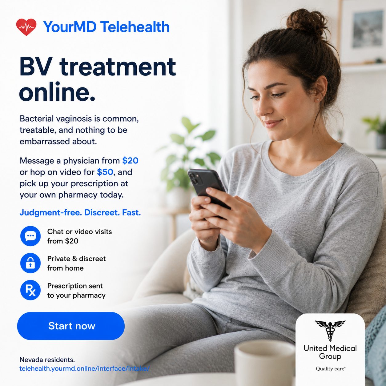 BV Treatment Online: Understanding Bacterial Vaginosis and When Telehealth Can Help