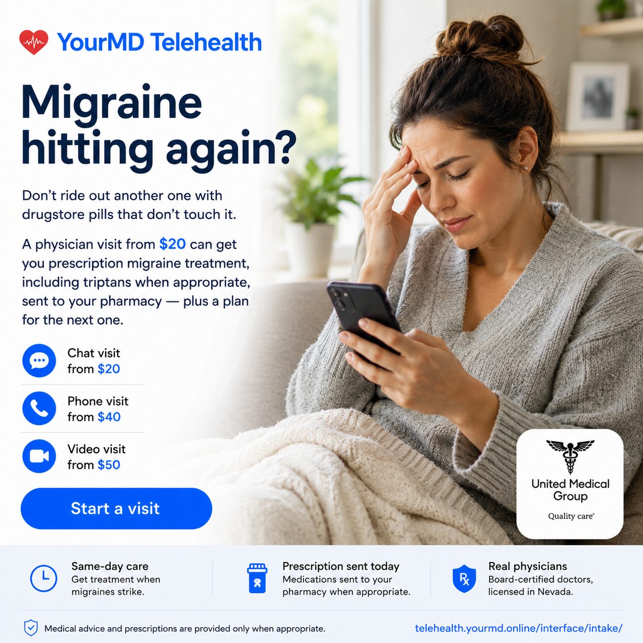 Migraine Hitting Again? When Telehealth Can Help You Get Relief Faster