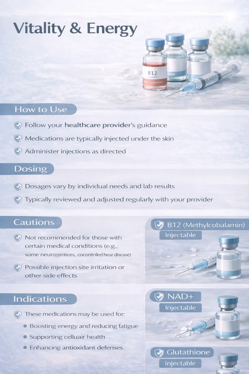 Vitality & Energy infographic